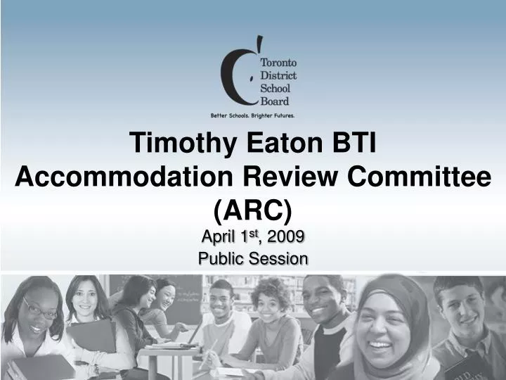 timothy eaton bti accommodation review committee arc