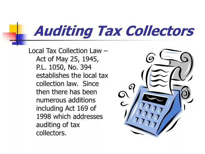 auditing tax collectors