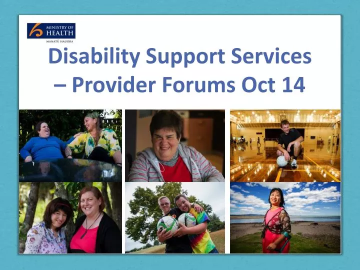 disability support services provider forums oct 14