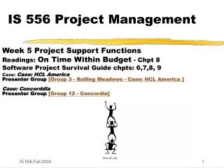 IS 556 Project Management