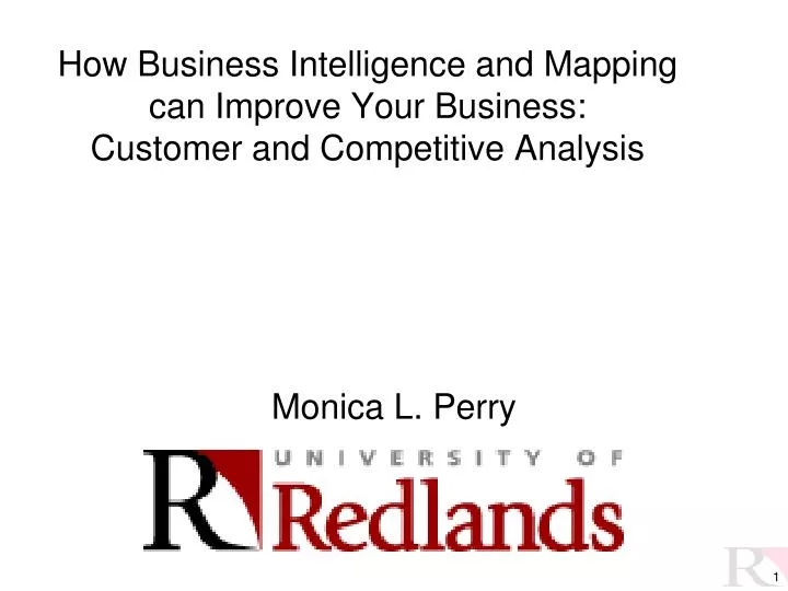 how business intelligence and mapping can improve your business customer and competitive analysis