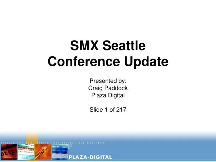 smx seattle conference update