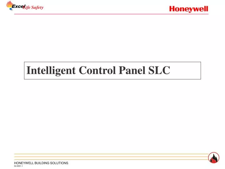 intelligent control panel slc