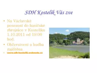 sdh kostel k v s zve