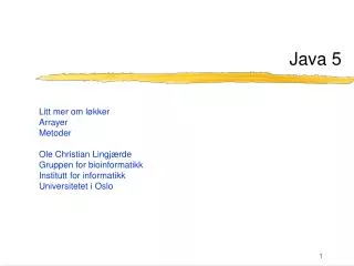 java 5