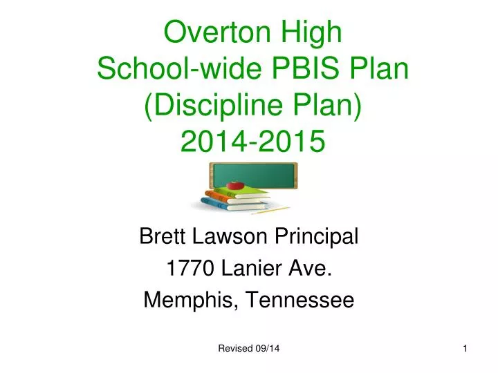 overton high school wide pbis plan discipline plan 2014 2015