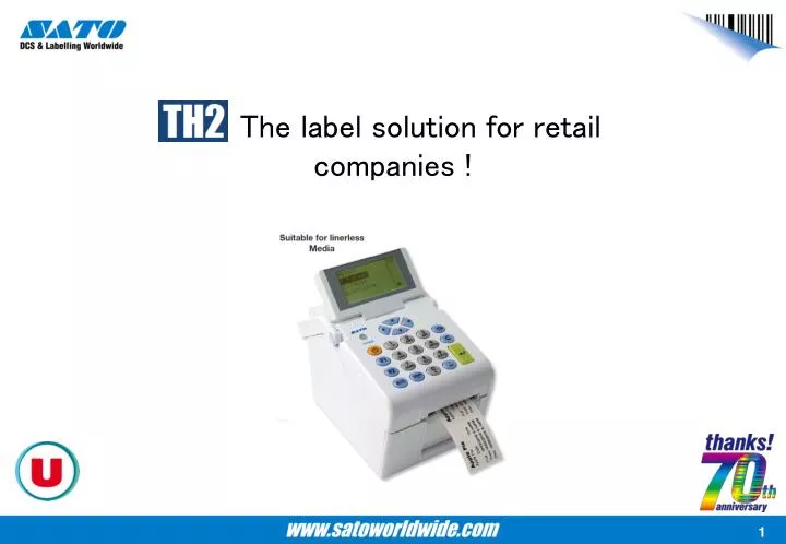 the label solution for retail companies