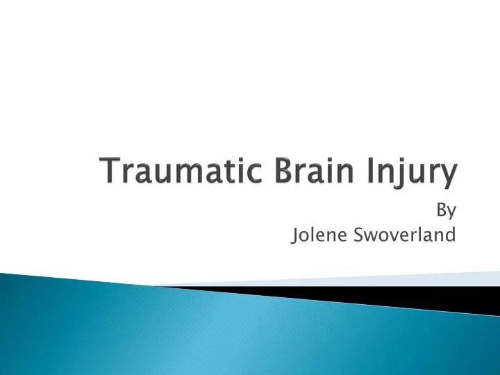 traumatic brain injury