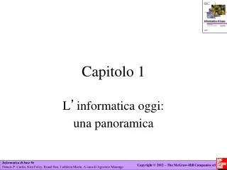 l informatica oggi una panoramica
