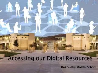 Accessing our Digital Resources