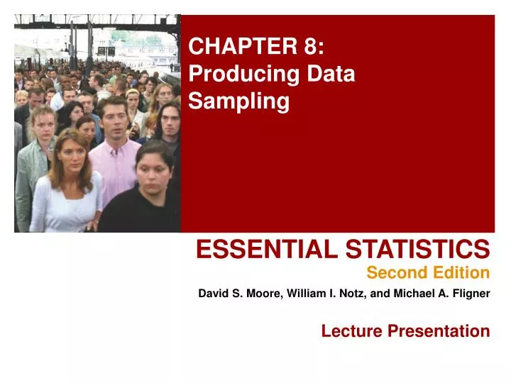 chapter 8 producing data sampling