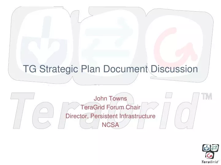 tg strategic plan document discussion