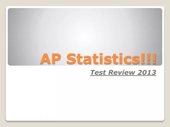 ap statistics