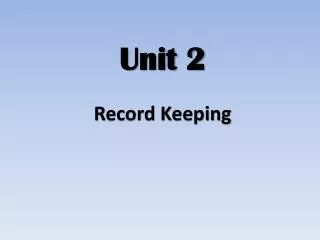 unit 2