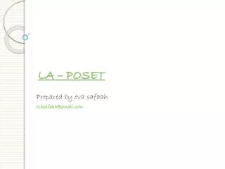 la poset