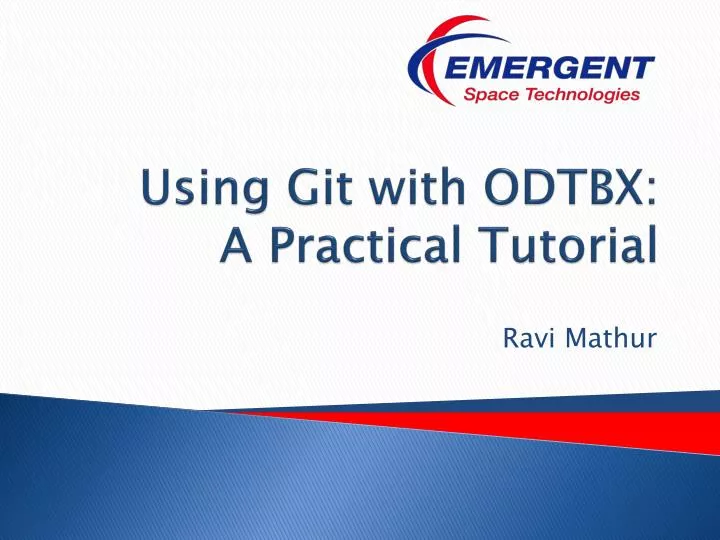 using git with odtbx a practical tutorial