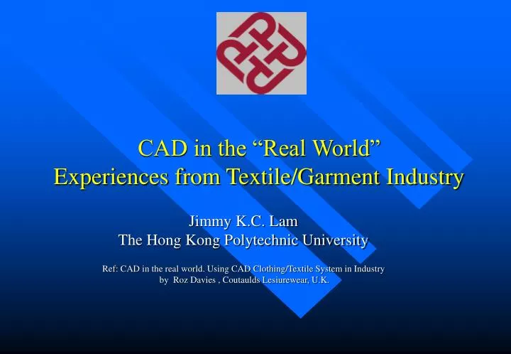 cad in the real world experiences from textile garment industry