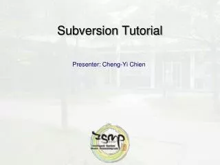 Subversion Tutorial