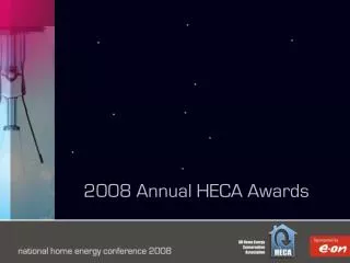 2008 Annual HECA Awards