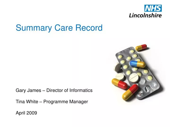 summary care record