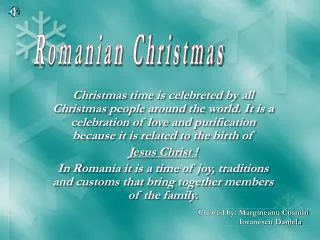 Romanian Christmas