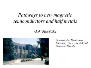 Pathways to new magnetic semiconductors and half metals