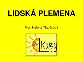 lidsk plemena