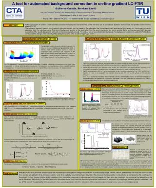 A tool for automated background correction in on-line gradient LC-FTIR