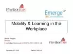 Mobility &amp; Learning in the Workplace - slide 1