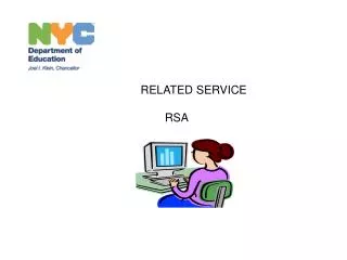 RELATED SERVICE RSA