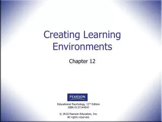 Creating Learning Environments