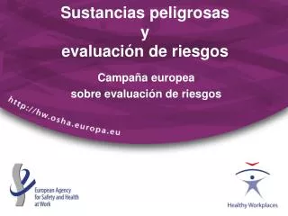 sustancias peligrosas y evaluaci n de riesgos