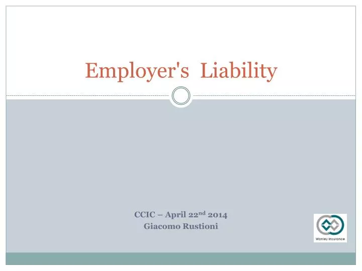 employer s liability