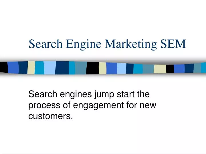 search engine marketing sem
