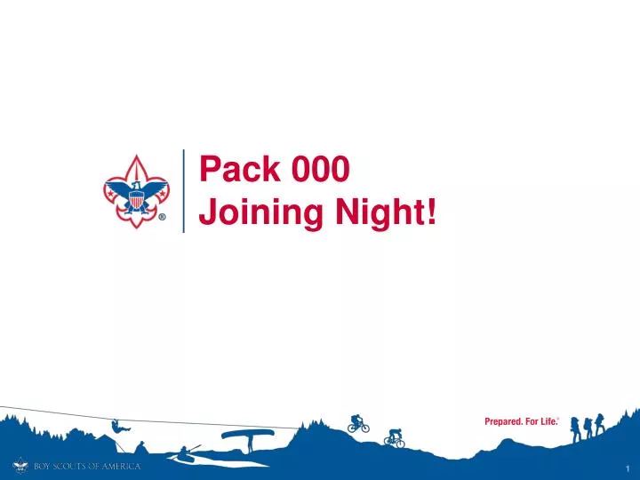 pack 000 joining night