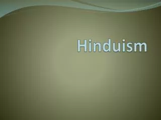 Hinduism