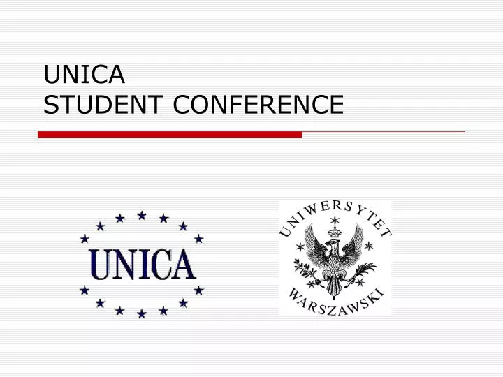 unica student conference