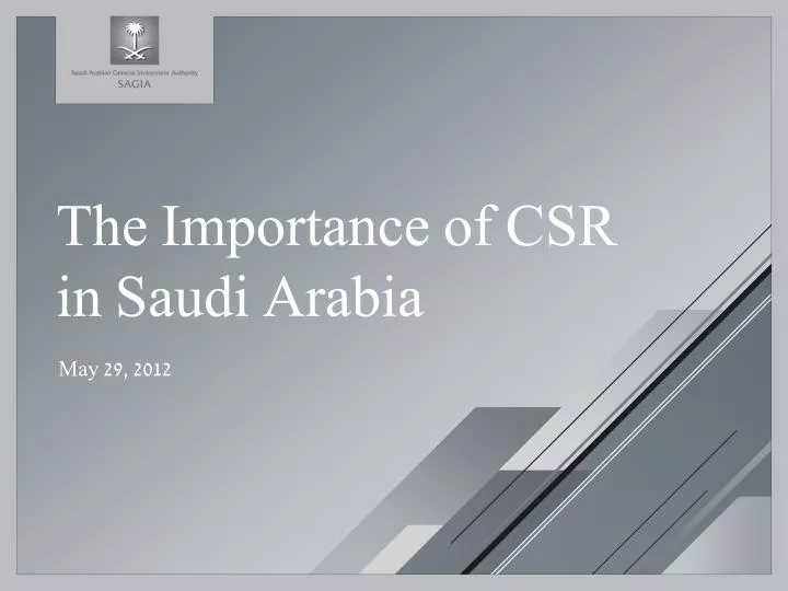 the importance of csr in saudi arabia