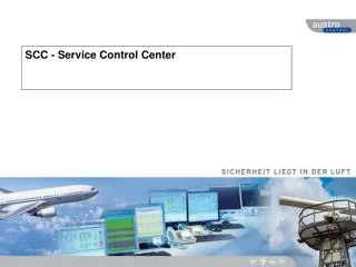 SCC - Service Control Center