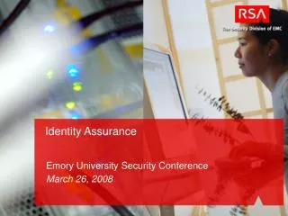 Identity Assurance