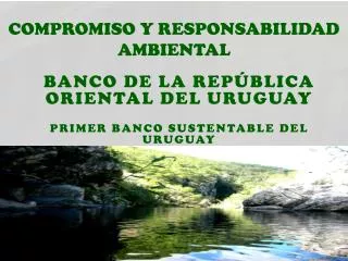compromiso y responsabilidad ambiental