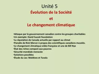 unit 5