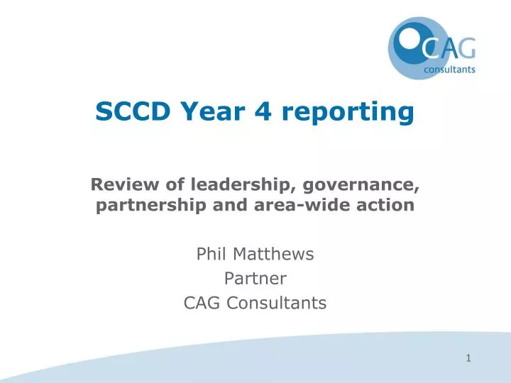sccd year 4 reporting