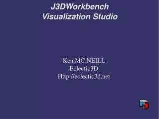 J3DWorkbench Visualization Studio