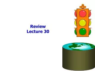 Review Lecture 30