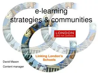 e-learning strategies &amp; communities