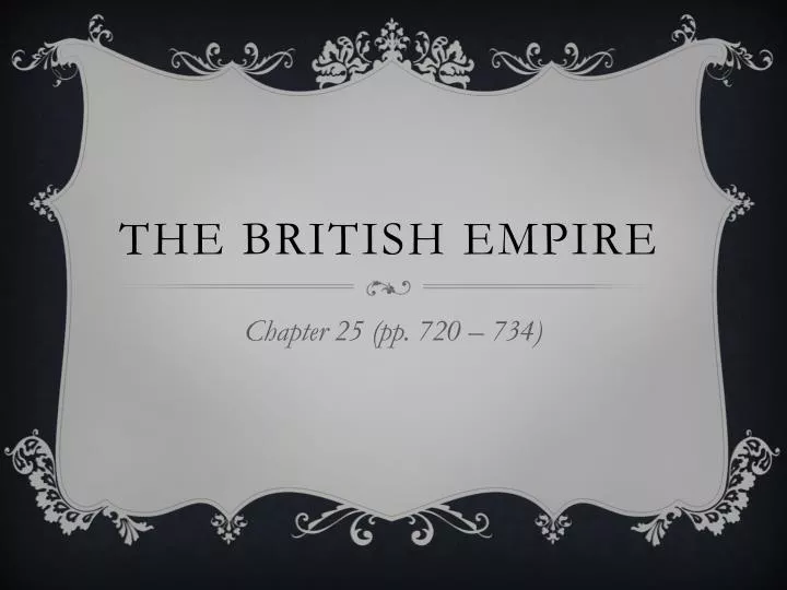 the british empire