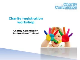 Charity registration workshop Charity Commission for Northern Ireland