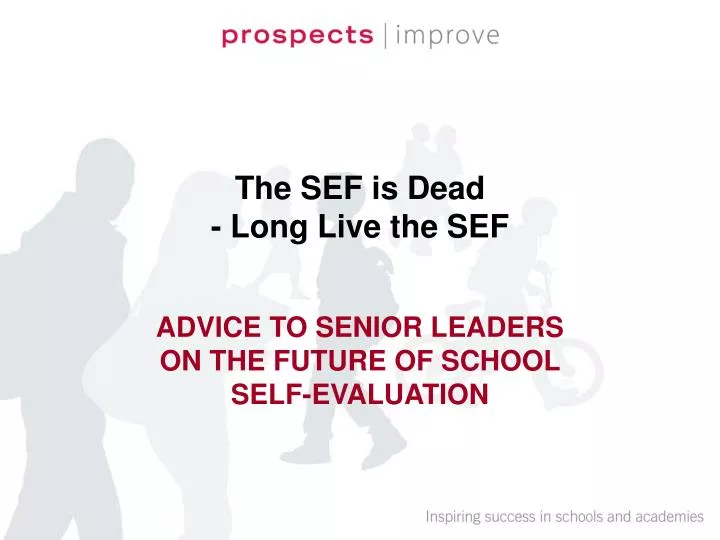the sef is dead long live the sef