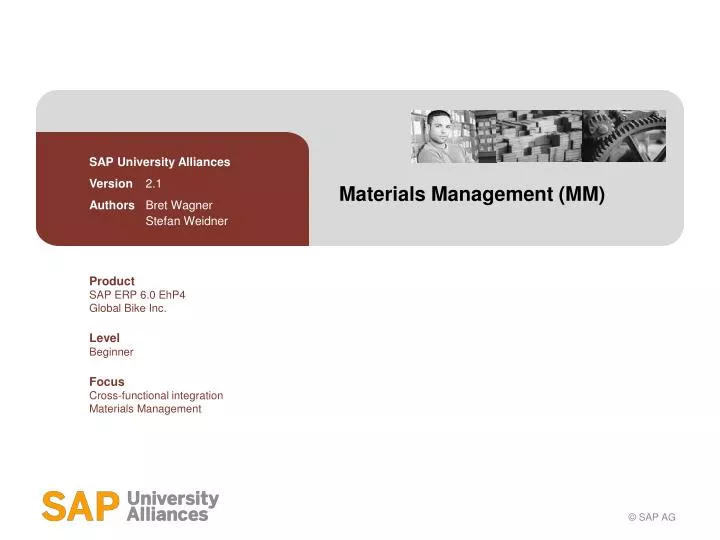 materials management mm